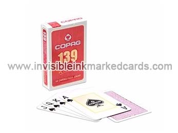 Copag 139 gemarkeerde kaarten, Copag gemarkeerde kaarten, gemarkeerde kaarten