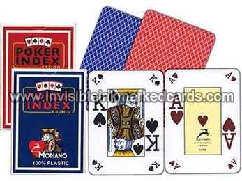 Modiano Poker Index gemarkeerde kaartenModiano , Modiano Series gemarkeerde kaarten, gemarkeerde kaarten